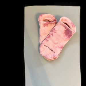 Pure Barre Socks - Pink Tye-Dye